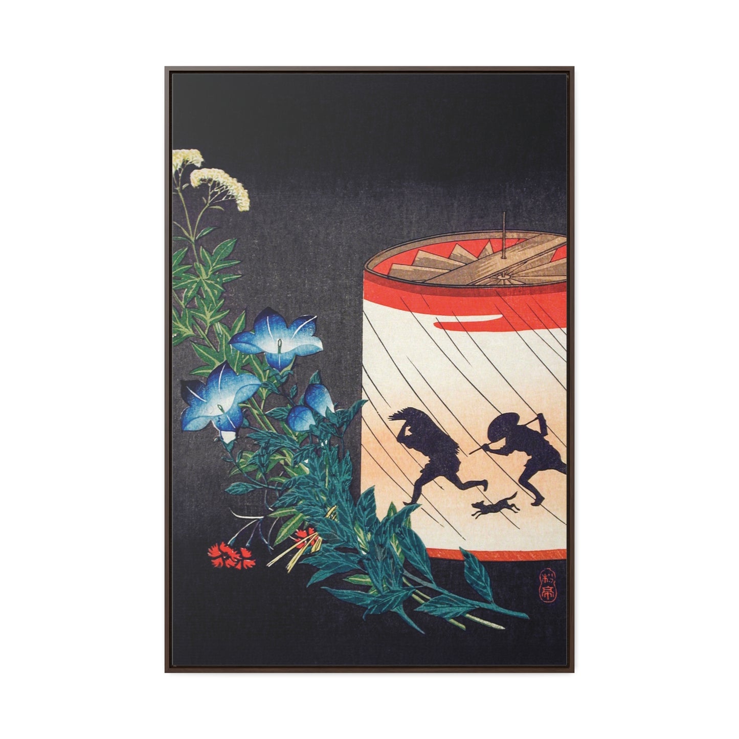 Bellflower and Lantern by Hiroaki Takahashi