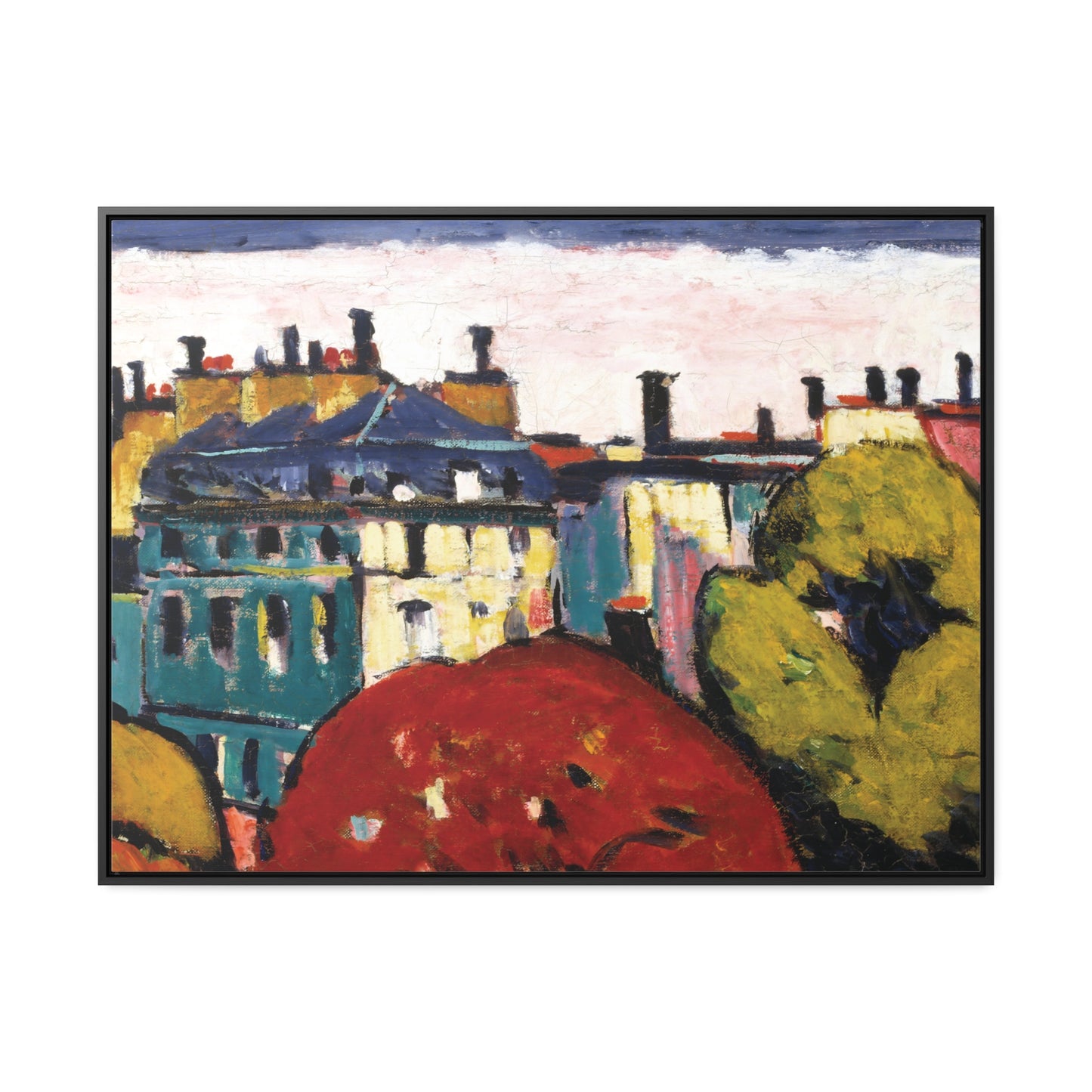 Landscape, Paris by Henry Lyman Sayen