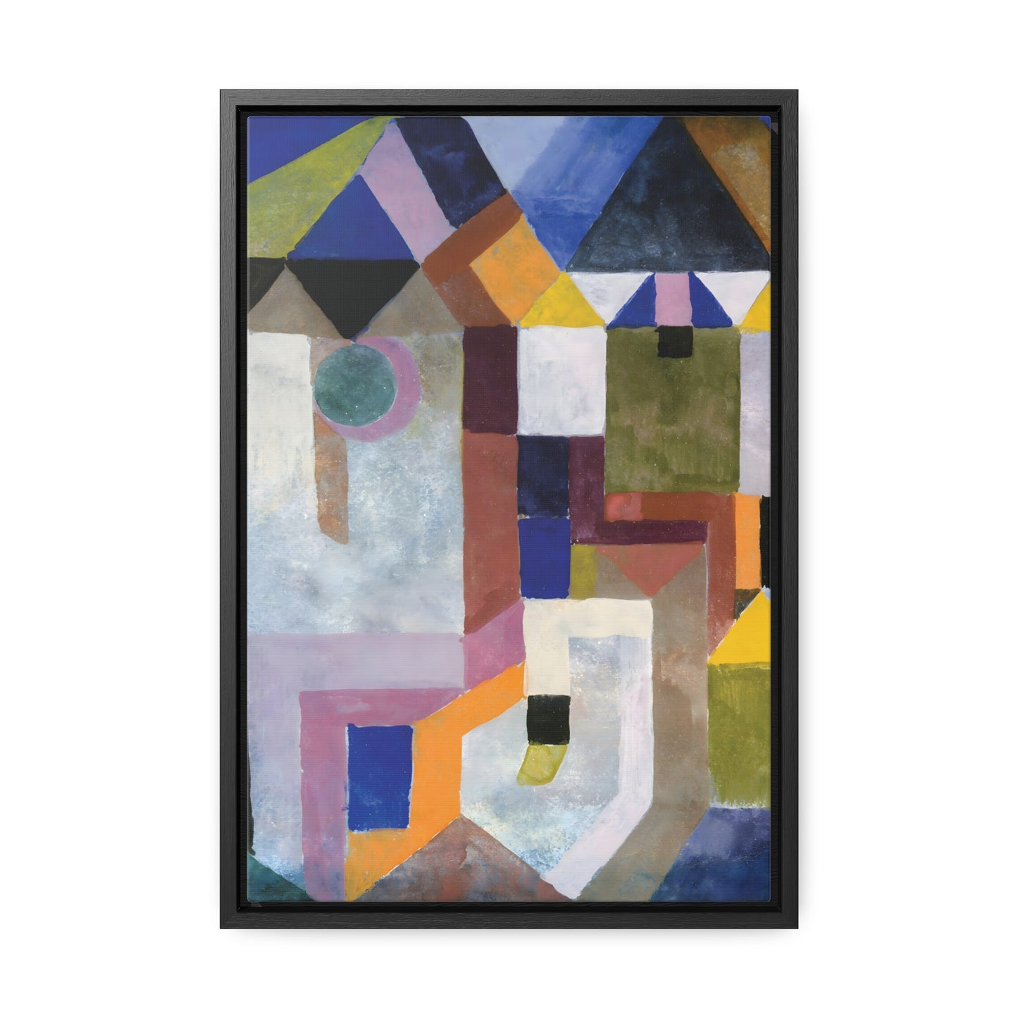 Colorful Architecture by Paul Klee