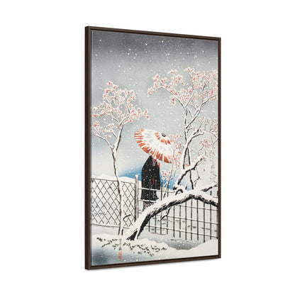 Plum Tree in Snow by Hiroaki Takahashi