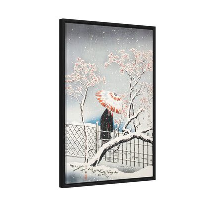 Plum Tree in Snow by Hiroaki Takahashi