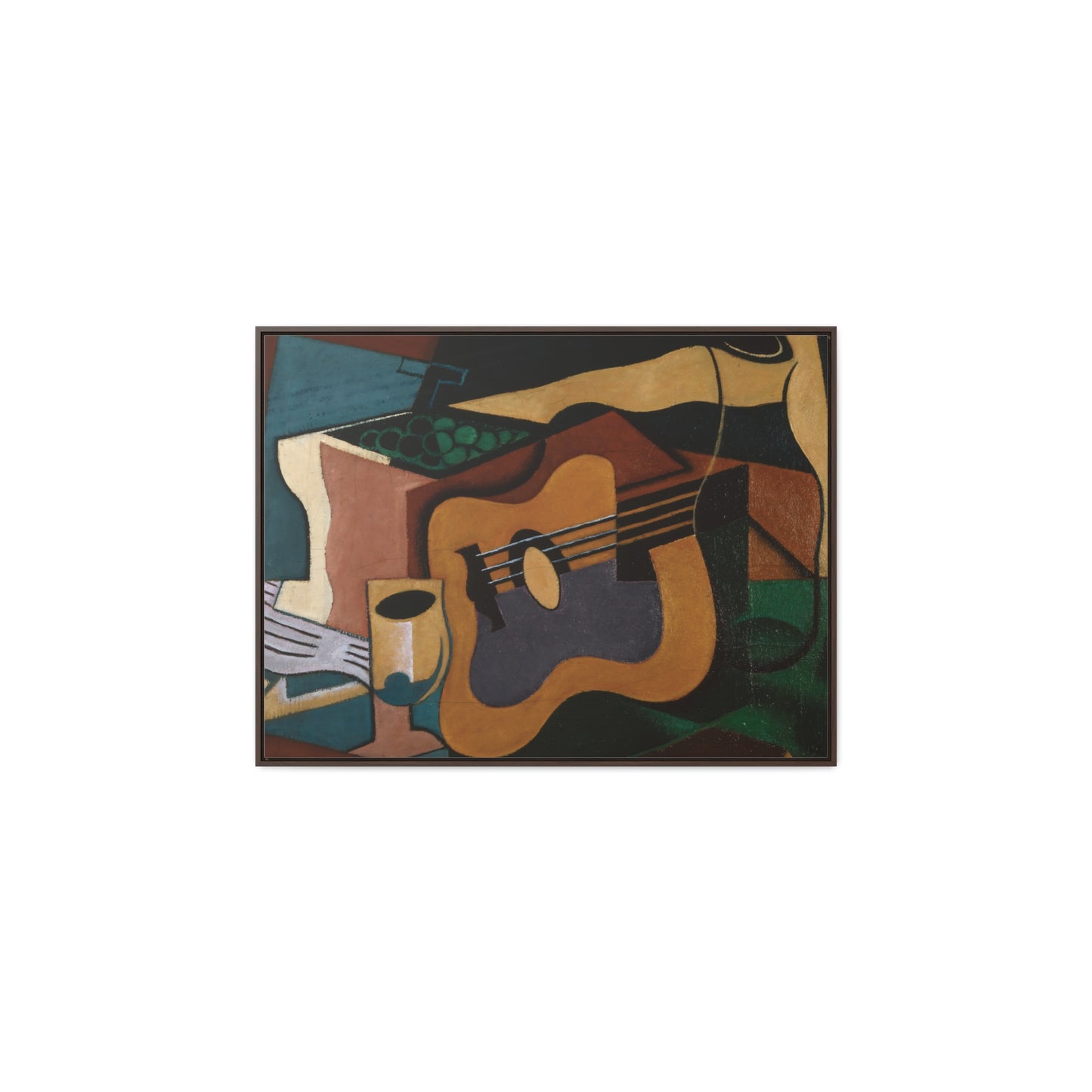 Still Life with Guitar by Juan Gris