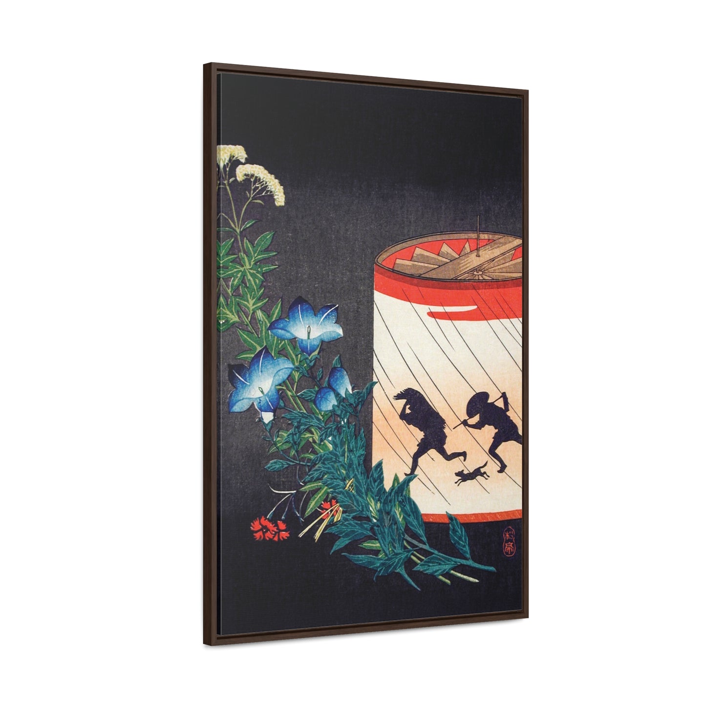 Bellflower and Lantern by Hiroaki Takahashi