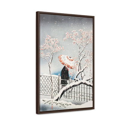 Plum Tree in Snow by Hiroaki Takahashi