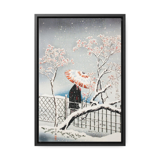 Plum Tree in Snow by Hiroaki Takahashi