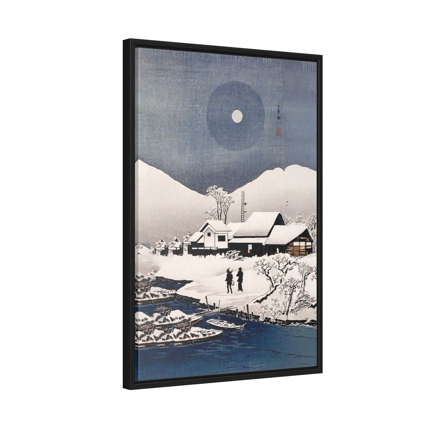 Snow at Nipponmatsu by Hiroaki Takahashi