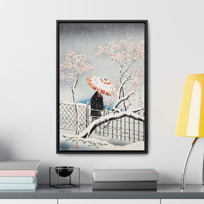 Plum Tree in Snow by Hiroaki Takahashi