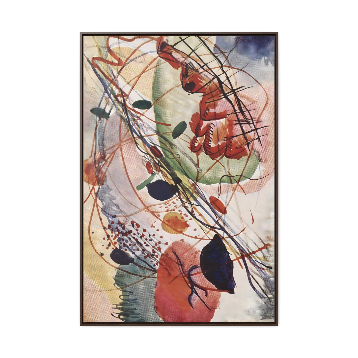 Aqua Symphony by Wassily Kandinsky