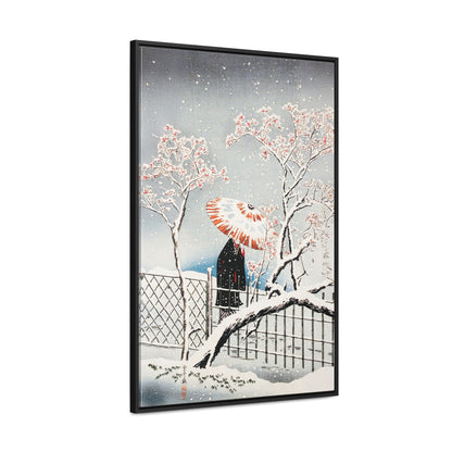 Plum Tree in Snow by Hiroaki Takahashi