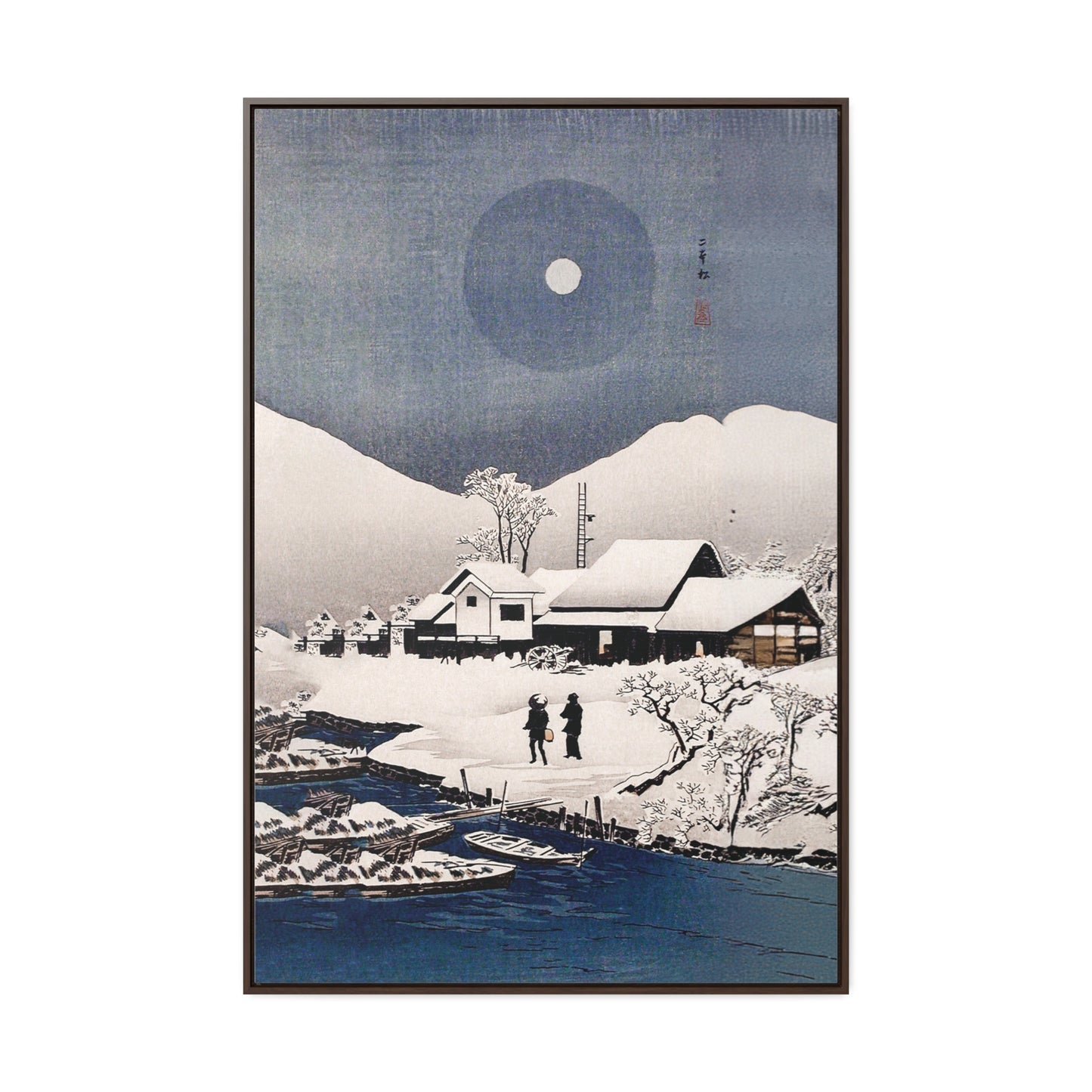 Snow at Nipponmatsu by Hiroaki Takahashi