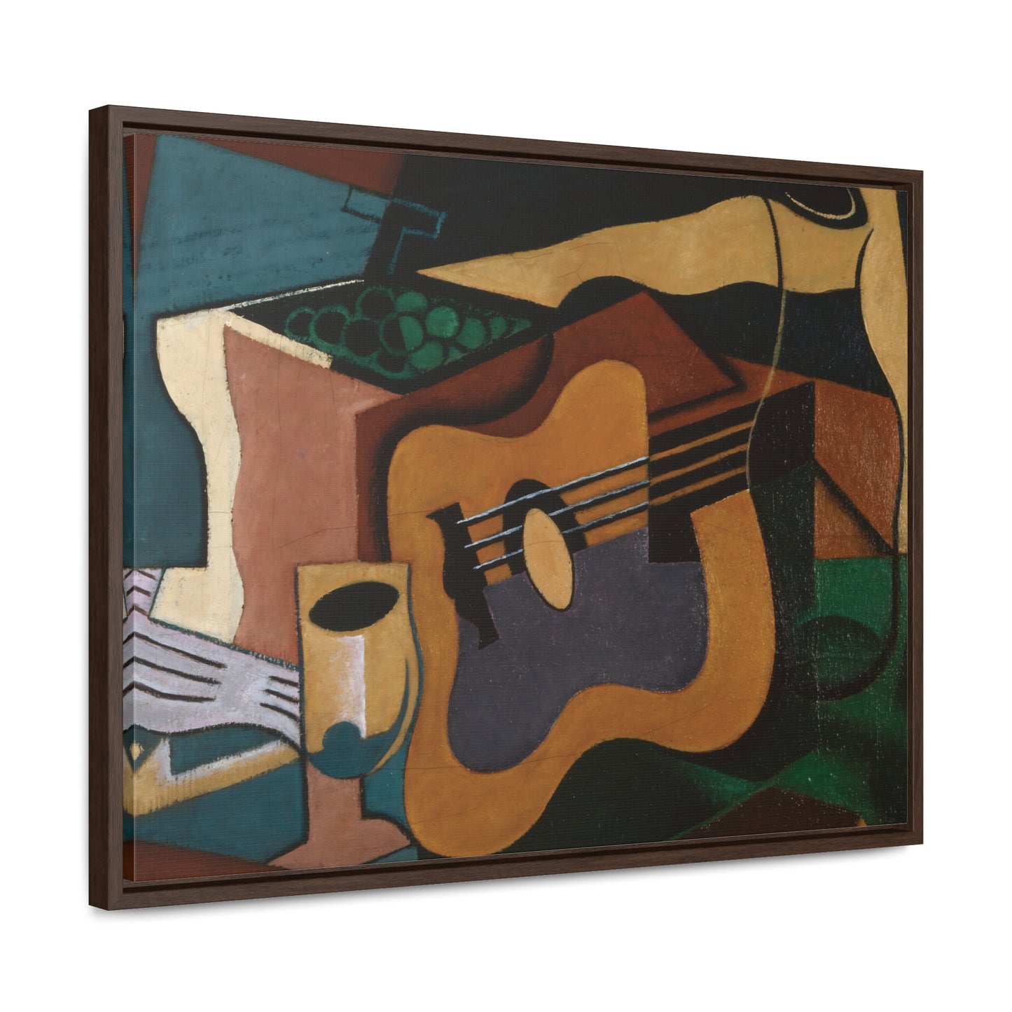 Still Life with Guitar by Juan Gris