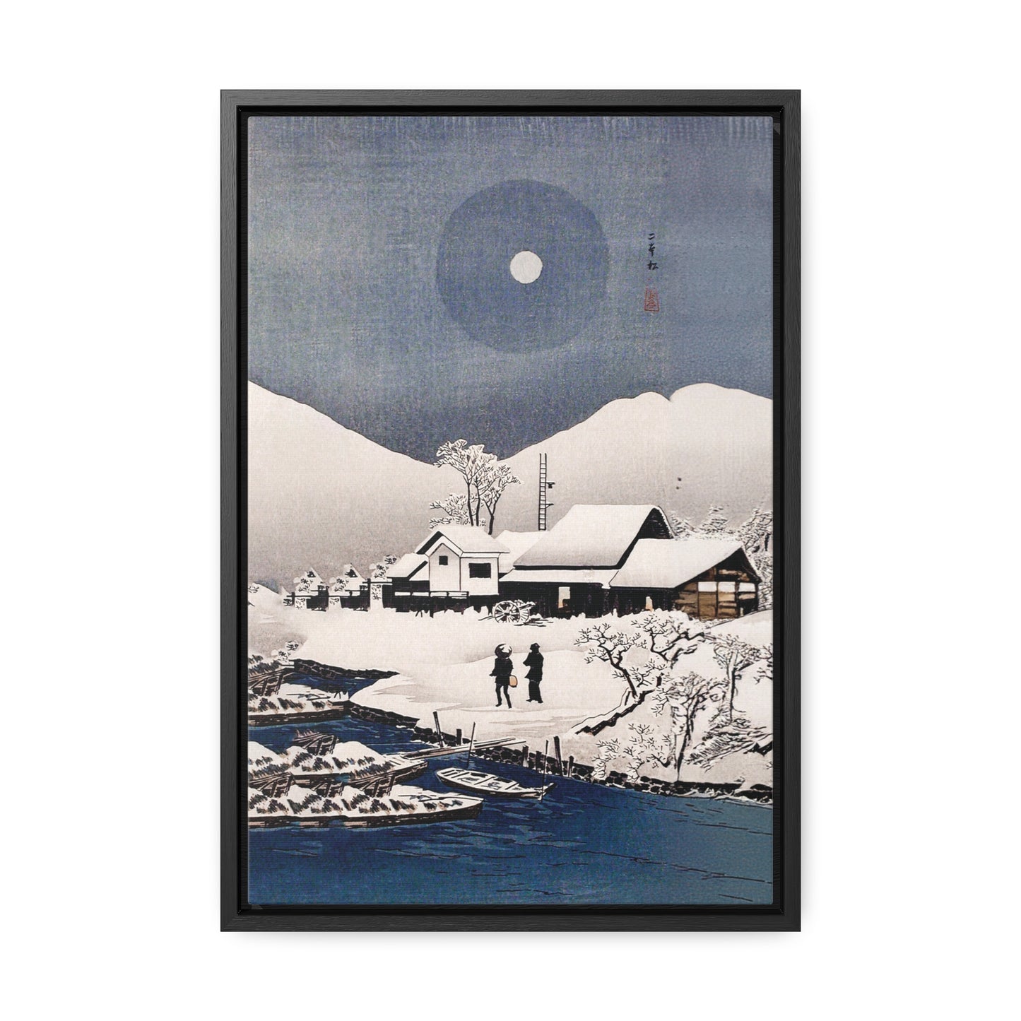 Snow at Nipponmatsu by Hiroaki Takahashi