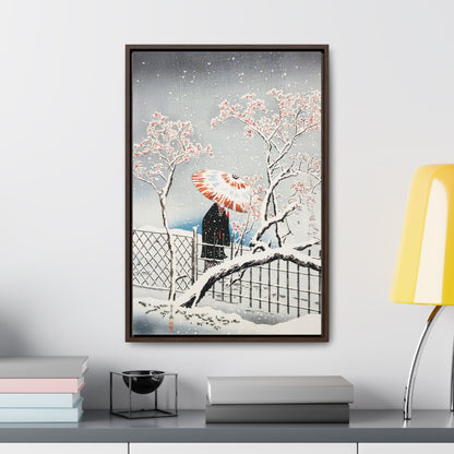 Plum Tree in Snow by Hiroaki Takahashi