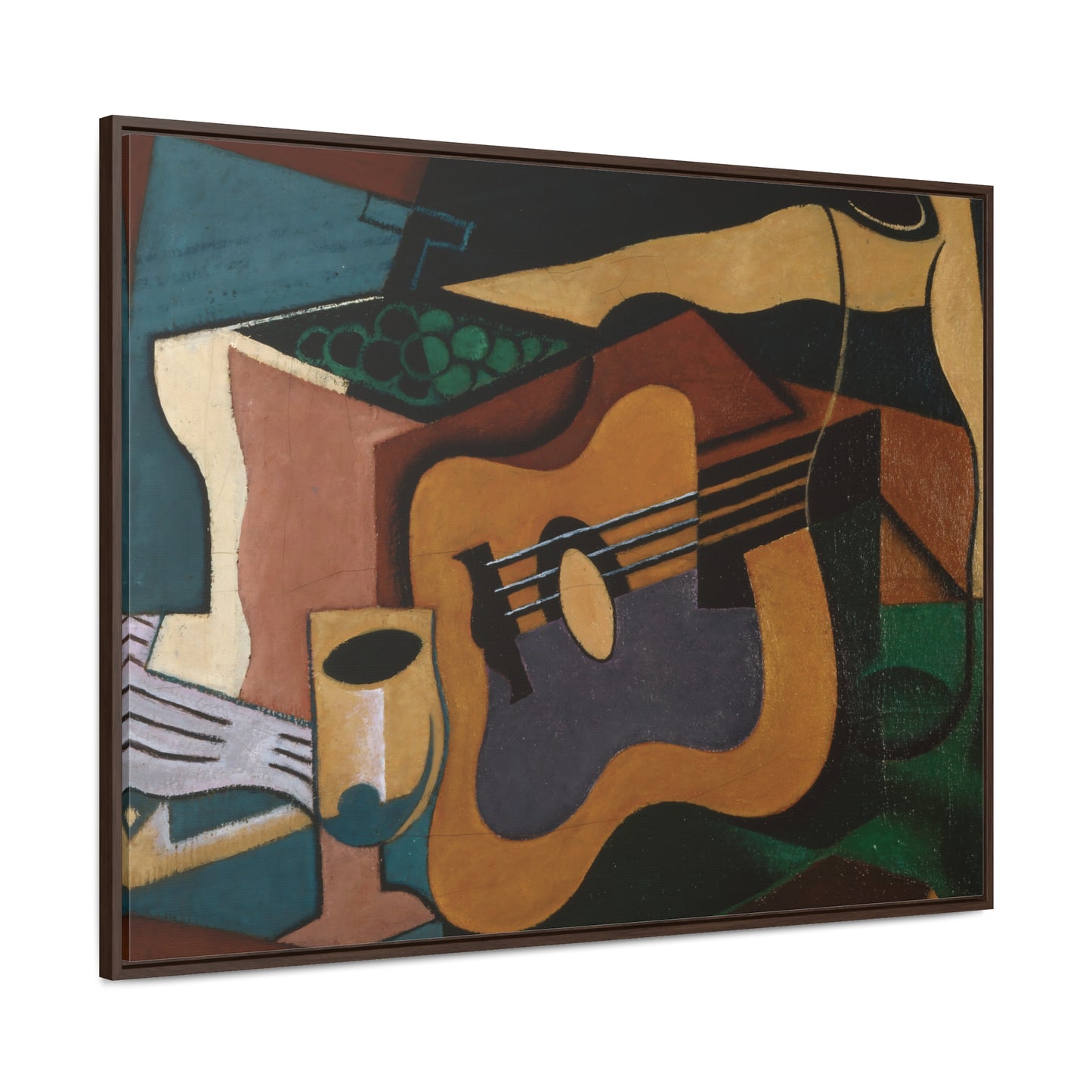 Still Life with Guitar by Juan Gris